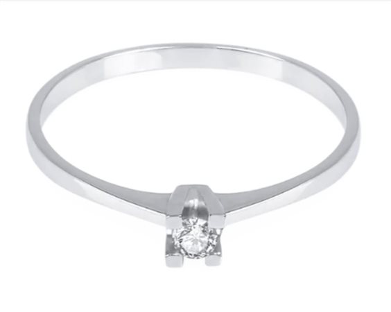 Ring Demetra Woman Diana in Gold Diamante 0.05 Ct 9K.010.A.005.W - 9K.010.A.005.W